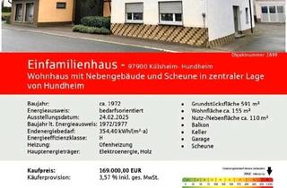 Einfamilienhaus kaufen in 97900 Külsheim, Külsheim - Einfamilienhaus mit Nebengebäude
