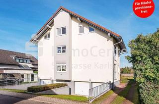 Wohnung kaufen in 76689 Karlsdorf-Neuthard, Helle Souterrainwohnung mit 2 Terrassen - gute Rendite & sichere Vermietung