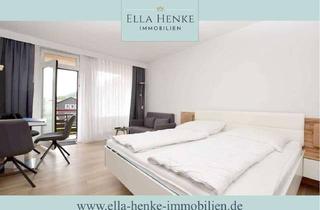 Wohnung kaufen in 38644 Goslar, Hahnenklee-Zentrum: Helles, modernisiertes Ferien-Apartment mit Balkon + Küchenzeile...