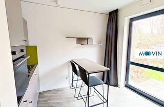 Wohnung mieten in Himmelgeister Straße 270, 40225 Bilk, URBAN BASE: Vollmöbliertes 1-Zimmer-Large-Apartment mit EBK, TERRASSE, ALL-IN-MIETE, UVM. am Rhei...