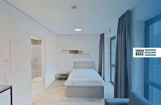 Wohnung mieten in Himmelgeister Straße 270, 40225 Bilk, URBAN BASE: Vollmöbliertes 1-Zimmer-Large-Apartment mit EBK, TERASSE, ALL-IN-MIETE, UVM. am Rhein...