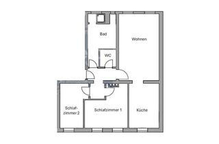 Wohnung mieten in Nibelungenstrasse 49, 95444 Gartenstadt, 3-Zimmer EG-Wohnung am Fuße des Festspielhügels