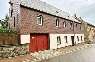 Einfamilienhaus kaufen in 09481 Elterlein, Großes, teilsaniertes Einfamilienhaus mit Garten & Garage in zentraler Lage in Elterlein, Erzgebirge