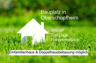 Grundstück zu kaufen in Beethovenstraße, 77948 Friesenheim, Bauplatz 999 m² (teilbar in 2 Grundstücke), Oberschopfheim