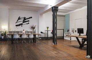 Gewerbeimmobilie mieten in Brunnenstraße 24, 10119 Mitte, „LOFT BÜRO mit anschließender BETRIEBSWOHNUNG zur Miete ab Februar 2026“