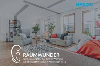 Wohnung kaufen in 71573 Allmersbach, RAUMWUNDER - Familienfreundliche 4,5-Zimmer-Wohnung mit 3 Stellplätzen zentral in Allmersbach im Tal