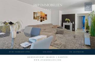 Wohnung kaufen in 89340 Leipheim, Kernsaniertes Juwel mit Haus-Charakter: eigener Garten & smarte Energie – Einziehen und Wohlfühlen!