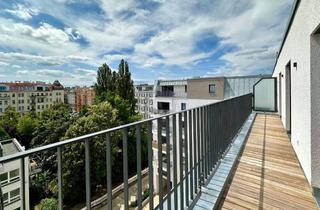 Wohnung mieten in Driesener Straße 8B, 10439 Prenzlauer Berg, Dachgeschoss! Optimal geschnittene 3-Zi.-Whg. mit großer Terrasse und hochwertiger EBK