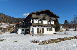 Mehrfamilienhaus kaufen in 83242 Reit im Winkl, Mehrfamilienhaus mit großem Grundstück und Bergblick in Reit im Winkl