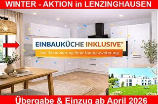 Wohnung kaufen in 32051 Herford, Herford - IN LENZINGHAUSEN: 3 Zi. inkl. EINBAUKÜCHE, inkl. STELLPLATZ, Balkon zur Süd- Westseite.