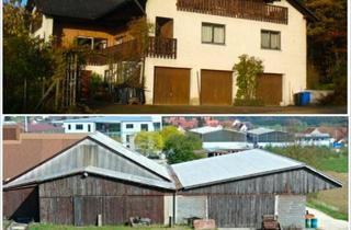 Haus kaufen in 86704 Tagmersheim, Tagmersheim - Gewerbeobjekt Halle mit Wohnhaus