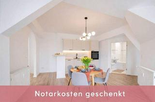 Wohnung kaufen in Handjerystraße 36, 12489 Berlin, Berlin - Gründerzeit-Dachgeschoss mit Innenhof-Balkon, offenem Wohnbereich & Keller