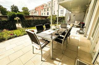 Wohnung kaufen in 90768 Unterfarrnbach, Exklusive EG-Wohnung mit Hauscharakter: 46 m² überdachte Terrasse, Garten, A+ Energie, 2 Carports