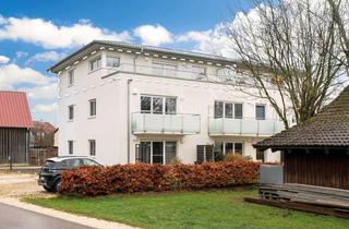 Wohnung kaufen in 89299 Unterroth, Moderne 2-Zimmer-Wohnung & Dachterrasse – stilvoll, komfortabel, bezugsfrei