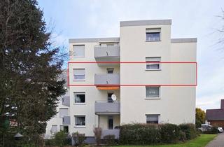 Wohnung kaufen in Kalkstattstraße 30, 75334 Straubenhardt, 3-Zimmer-Wohnung mit Süd-Balkon und Garage *provisionsfrei*