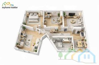 Wohnung kaufen in 90478 Nürnberg, große Charmante 4-Zimmer-Dachgeschosswohnung mit Altbauflair im Herzen Nürnbergs