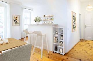 Wohnung kaufen in Schivelbeiner Straße 47, 10439 Prenzlauer Berg, Schivelbeiner Straße: idyllische 2-Zimmer im Altbau mit Balkon zum Hof, 2.OG SF
