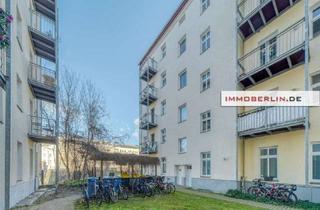 Wohnung kaufen in Prenzlauer Berg, 10437 Prenzlauer Berg, IMMOBERLIN.DE - Trendviertel! Beschauliche Altbauwohnung mit Westbalkon nahe S- & U-Bahnhof Schönhau