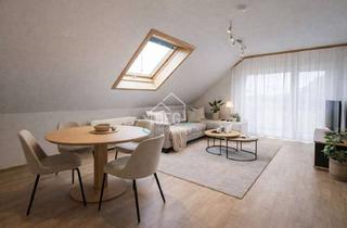 Wohnung kaufen in 71686 Remseck, Ruhige 4-Zimmer-Dachgeschosswohnung mit Balkon und Blick ins Grüne