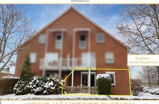 Wohnung kaufen in 24576 Bad Bramstedt, Einziehen & wohlfühlen: Renovierte 2-Zimmer-Wohnung mit überdachter Terrasse