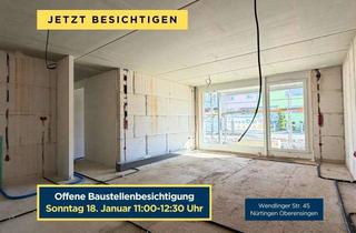 Wohnung kaufen in 72574 Bad Urach, Barrierefreie 3-Zimmer-Neubau-Wohnung mit Balkon | Bezugsfertig bis August 2026 | Nürtingen