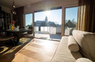 Penthouse mieten in Krankenhausberg, 84453 Mühldorf, Exklusive Penthouse-Wohnung in Top-Lage am Stadtpark - Teilmöbliert