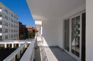 Wohnung mieten in Gabriele-Tergit-Promenade 17, 10963 Tiergarten, Exklusiver Wohnkomfort am Potsdamer Platz – 2-Zimmer-Wohnung mit Loggia und Doorman-Service