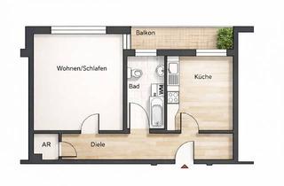 Wohnung mieten in Bensberger Straße 190, 51503 Rösrath, * Moderne Wohnung mit Balkon - in zentraler und ruhiger Lage in Rösrath / Forsbach*