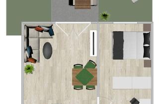 Wohnung mieten in Unterer Welzberg, 75365 Calw, Charmante 2-Zimmer-Wohnung mit Terrasse und Garten zur Nutzung