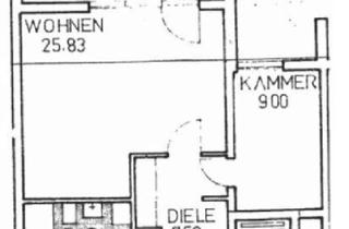 Wohnung mieten in 83022 Innenstadt, 1,5-Zimmer Wohnung mit Balkon im 1. OG in Rosenheim Innenstadt