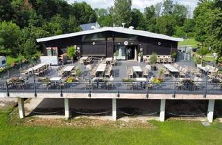 Gastronomiebetrieb mieten in Rheinschanzinsel, 76661 Philippsburg, Attraktive Gastronomieimmobilie / Bootshaus in einmaliger Rheinlage zu verpachten