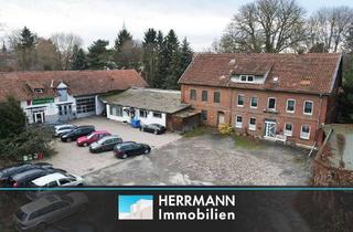 Haus kaufen in 31028 Gronau, Historisches Wohn- & Gewerbeanwesen mit 8.777 m² Grundstück im Herzen von Gronau