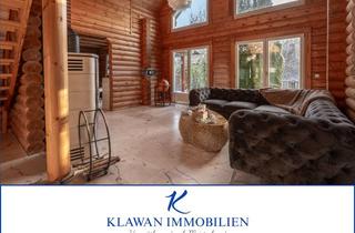 Haus kaufen in Woorke 6a, 18528 Patzig, Einzigartiges Blockhaus mit eigenem Seezugang