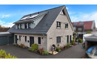 Doppelhaushälfte kaufen in 26316 Varel, Ankommen, wohlfühlen, zuhause sein – moderne Doppelhaushälfte im Neubaugebiet von Varel