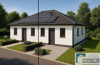 Doppelhaushälfte kaufen in 57632 Flammersfeld, Neubau - Exklusive Doppelhaushälfte im Bungalowstil mit Stellplatz - KfW 296 gefördert
