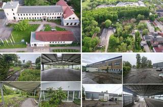Anlageobjekt in 04279 Leipzig, Ca. 35.270 m² gr. Gewerbegrundstück mit Lagerhallen, Gewächshaus, Wohnhäuser, Bürogebäude, Garagen, SP, Freilagerfläche u.v.m. - ca. 60 % vermietet