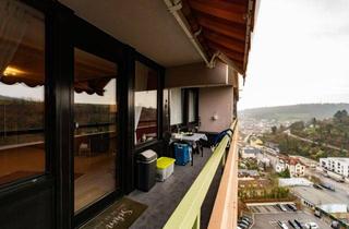 Wohnung kaufen in 55411 Bingen, 3-Zimmer-Wohnung Panoramahaus (vermietet)