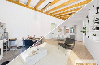 Loft kaufen in 84034 Nikola, Stilvolle 4-Zimmer-Altbauwohnung mit Loft-Charme im Nikolaviertel – ideal für Eigennutzer