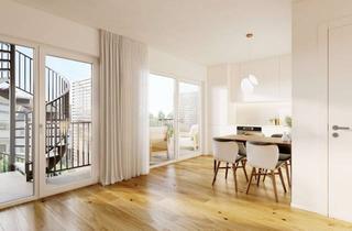 Wohnung kaufen in Rather Broich 154, 40470 Rath, 1-Zimmer Neubauwohnung mit großzügigem Sonnenbalkon