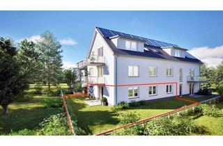 Wohnung kaufen in 74889 Sinsheim, IM ROHBAU: Luxuriöse 3 ZKB EG Whg. mit großem Süd-West Garten stufenlos begehbar & mit Aufzug