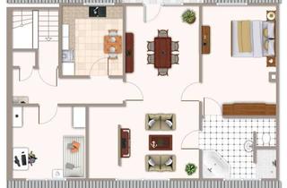 Wohnung mieten in 47506 Neukirchen-Vluyn, 3-Zimmer-DG-WHG / Balkon in Neukirchen-Vluyn.