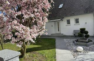 Haus mieten in 85764 Oberschleißheim, Reihenmittelhaus, 4-Zimmer, 150 m² , Garten, Terrasse Südseite überdacht, Gäste WC, Fußbodenhzg.