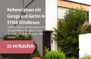 Haus kaufen in 97456 Dittelbrunn, Dittelbrunn - Familienfreundliches Reiheneckhaus in Top-Lage!