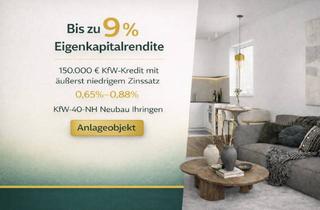 Wohnung kaufen in 79241 Ihringen, ca. 9% EK-Rendite | 150.000€ zu 0,65–0,88% (vorgesicherter KfW-Kredit) | KfW-40-NH Neubau