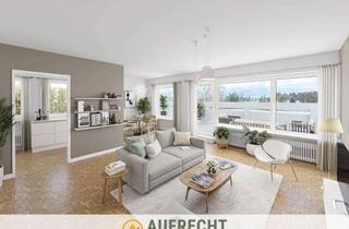 Wohnung kaufen in 82178 Puchheim, A U F R E C H T °LEBEN MIT WEITBLICK° renovierungsbedürftige 2-Zi.-Wohnung mit großer Dachterrasse