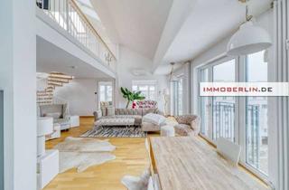 Penthouse kaufen in 10963 Kreuzberg, IMMOBERLIN.DE - Sensationelles Penthouse mit Galerie & großer Sonnenterrasse nahe dem Potsdamer Plat