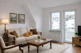 Wohnung kaufen in 04451 Borsdorf, Dachgeschoss-Traum: 3 Zimmer, Balkon TG-Stellplatz bei Leipzig