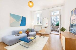 Wohnung kaufen in Heinrich-Roller-Straße 14, 10405 Prenzlauer Berg, Winskiez, Prenzlauer Berg: 2 Zimmer, separate Küche, großer Balkon, ruhige Innenhoflage, Hochparterr