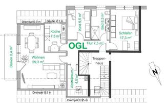 Wohnung mieten in Astruper Weg, 28816 Stuhr, Helle 3,5-Zimmer-Wohnung mit Balkon in Stuhr