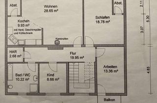Wohnung mieten in Hauptstraße. 125, 06862 Roßlau, Helle 4-Zimmer Dachgeschosswohnung mit Balkon in Roßlau
